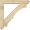 Ekena Millwork Balboa Arts and Crafts Rough Sawn Bracket w/ Offset Brace, Douglas Fir, 6"W x 36"D x 36"H BKT0604X36X36BOA03RDF - alternate 2